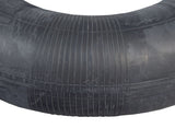 4.00-5 (13x4, 330x100) Inner Tube for Vintage Mobility Gatsby & Gatsby X Scooters, featuring a black rubber tire with a curved surface and a 90-degree angled Schrader valve stem.