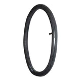 20x1-3/8 (37-451) Pneumatic Wheelchair Tire with C62 Tread, featuring a black rubber tube and screw, ideal for a smooth ride.