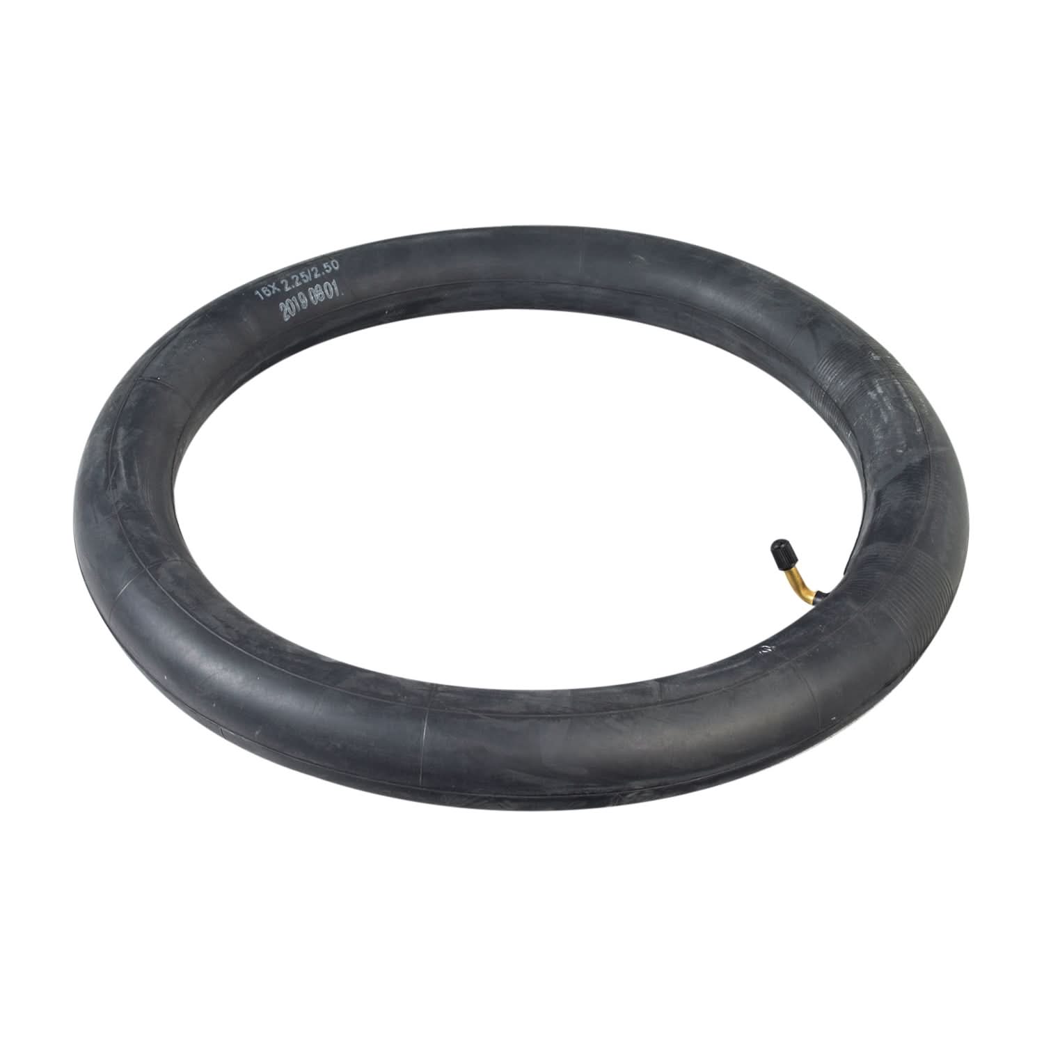 16x2.50 (64-305) Tire for X-Treme Electric Scooters & Bikes, featuring a black tire with a yellow cable, gold tip, and all-season tread pattern for excellent traction and water displacement.