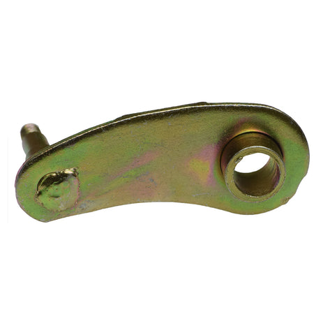 Jackshaft Chain Tensioner Lever for the Baja Mini Bike MB165 & MB200, showing a close-up of the metal object with a hole, designed as a crucial mini bike part.