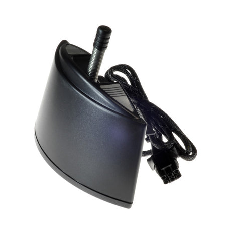 Toggle Switch Assembly for the Jazzy 1103, 1120, and 1143 Power Chairs, featuring a black power adapter with a cable, designed to mount on the armrest for seat elevation.