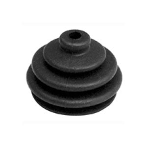 Joystick Rubber Boot for Jazzy PM80 Power Chair Joysticks, featuring a black rubber plunger with a hole, designed to fit securely on a joystick.