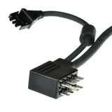 VSI Joystick Controller for the Shoprider 6Runner and Streamer Series, featuring a black electrical wire with a right-angle black square connector, suitable for various Shoprider power chair models.