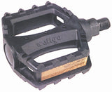 Juvenile BMX 1/2 Threaded Pedals featuring a close-up of a robust bicycle pedal with a distinctive handle, ideal for enhancing the functionality of bikes and scooters.