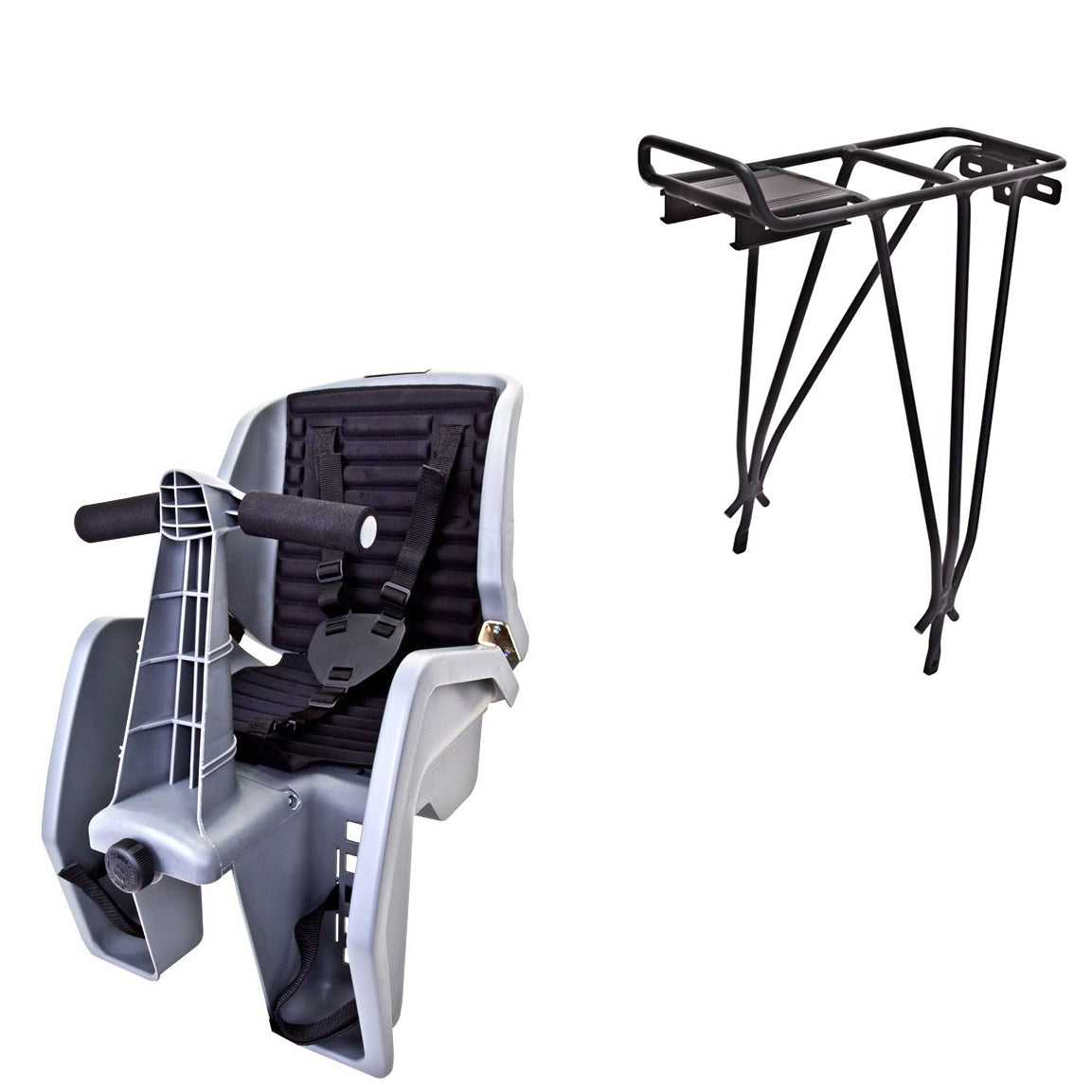 Child Part Racke Child Carrier Baby Seat with Steel Rear Rack for 26