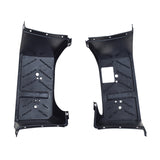 Foot Platforms for TaoTao ATA-110B ATVs, featuring black plastic and metal frames with multiple holes, designed for easy mounting and compatibility with various Chinese-made ATVs.