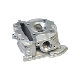 81cc High Performance 50 mm Cylinder Head for GY6 139QMB Scooter Engines, featuring a silver metal construction with a central hole, designed for NCY 81cc cylinder kits.