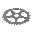 Close-up of the 1/2 Single Chain Sprocket, showcasing its hexagon-shaped center and metal gear teeth, suitable for bikes and scooters.