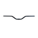 3-1/2 City/MTB Handlebar, a black handlebar with visible lever, suitable for bikes and scooters, from Sunlite, on a plain backdrop.