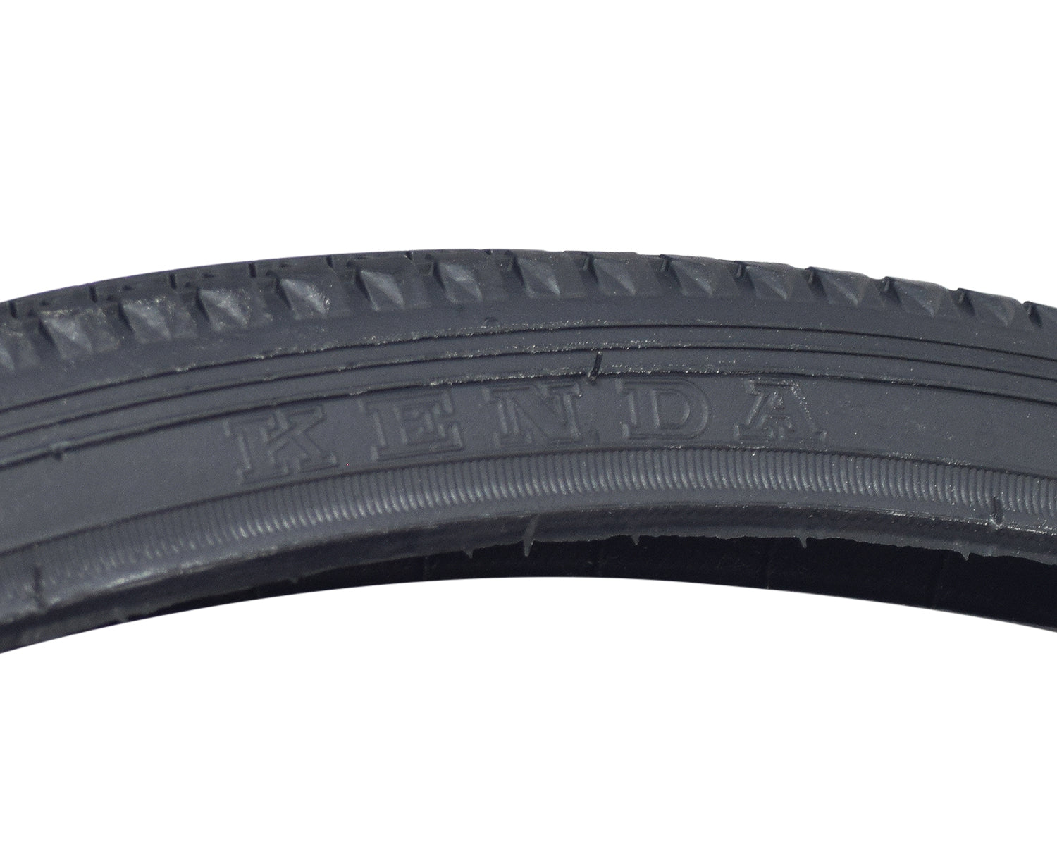 26x1-3/8 Street Classic Bicycle Tire (Kenda) featuring a detailed tread pattern, suitable for replacing your old bike tire.