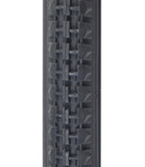 26x1-3/8 Street Classic Bicycle Tire (Kenda) showing a close-up of its black rubber tread pattern, ideal for replacing old bike tires.