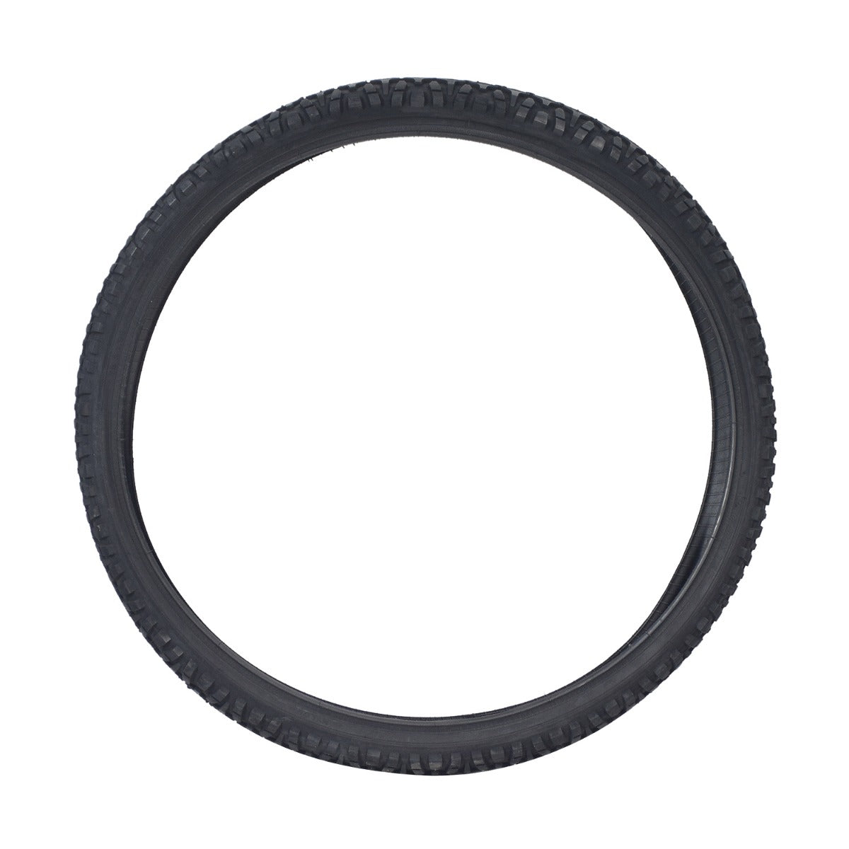 26x1.95 Black Shipman CST797 Bicycle Tire from Sunlite, featuring a robust tread pattern, perfectly round shape, ideal for replacing old bike tires.