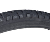 26x1.95 Black Shipman CST797 Bicycle Tire from Sunlite, showcasing distinct tread pattern, ideal for bike replacements.