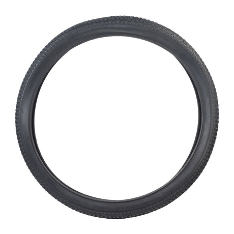 26x2.125 Black Cruiser 927 Bicycle Tire by Sunlite, featuring distinct treads for enhanced grip.