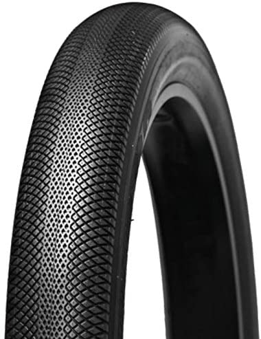 26x3.5 Black Crusher Bicycle Tire by Sunlite featuring thick rubber tread, perfect for replacing worn-out fat tires on bikes.