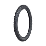 16x1.75 Black MX Bicycle Tire from Sunlite, featuring a distinct tread pattern, ideal for replacing old bike tires.