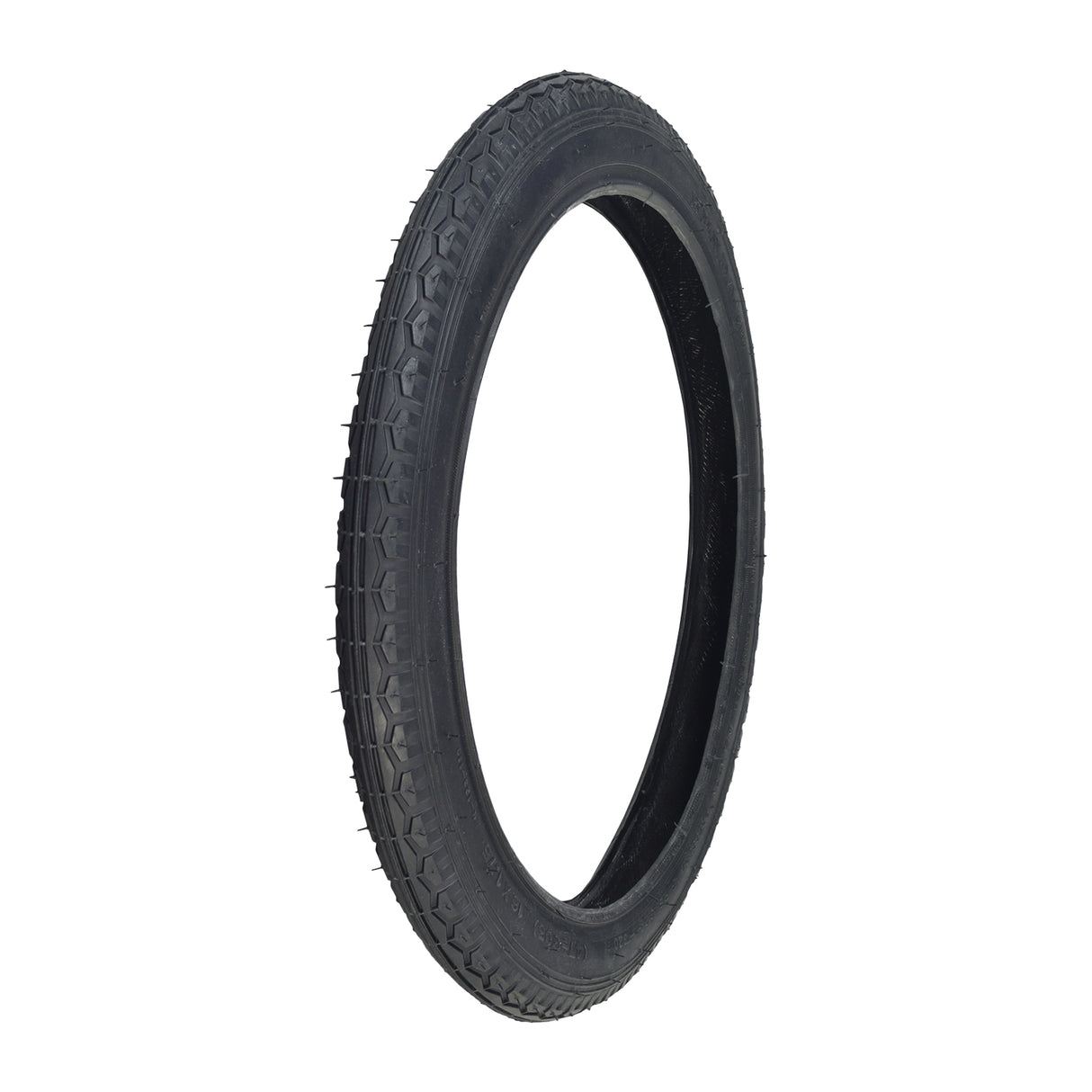 16x1.75 Black Street Bicycle Tire by Sunlite, featuring a distinctive tread pattern for optimal grip.