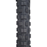 Close-up of a 20x2.0 Black Caesar CST1244 Bicycle Tire from Sunlite, showcasing its tread pattern and durable build, ideal for replacing old bike tires.