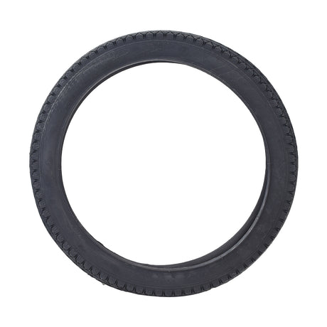 20x2.125 Black Cruiser CST241 Bicycle Tire by Sunlite, featuring a close-up view of the tire's tread pattern and robust design, perfect for replacing older bike tires.