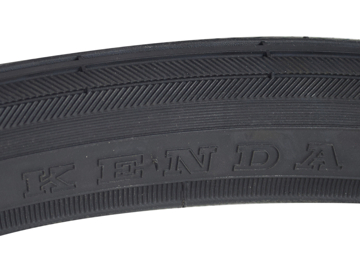 24x1-3/8 Black Road Bicycle Tire featuring bold text on the rubber surface, close-up views of the tread pattern, and the Sunlite logo. Ideal replacement for 24x1-3/8 bike tires.