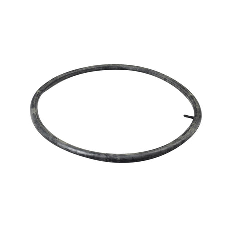 24x1-3/8 Bicycle Inner Tube with Straight Valve, showing a black rubber ring designed for bike wheels, ideal for replacing old tubes, with a 32 mm Schrader valve.