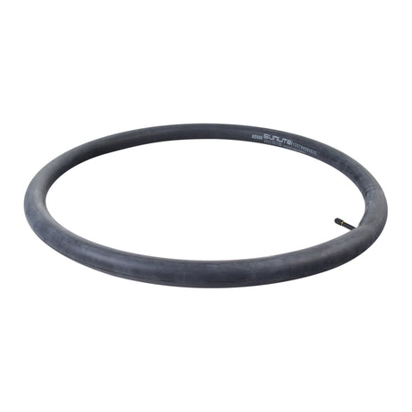 26 x 1.75 - 1.95 Electric Bike Inner Tube with Straight Schrader Valve, shown as a black rubber ring.