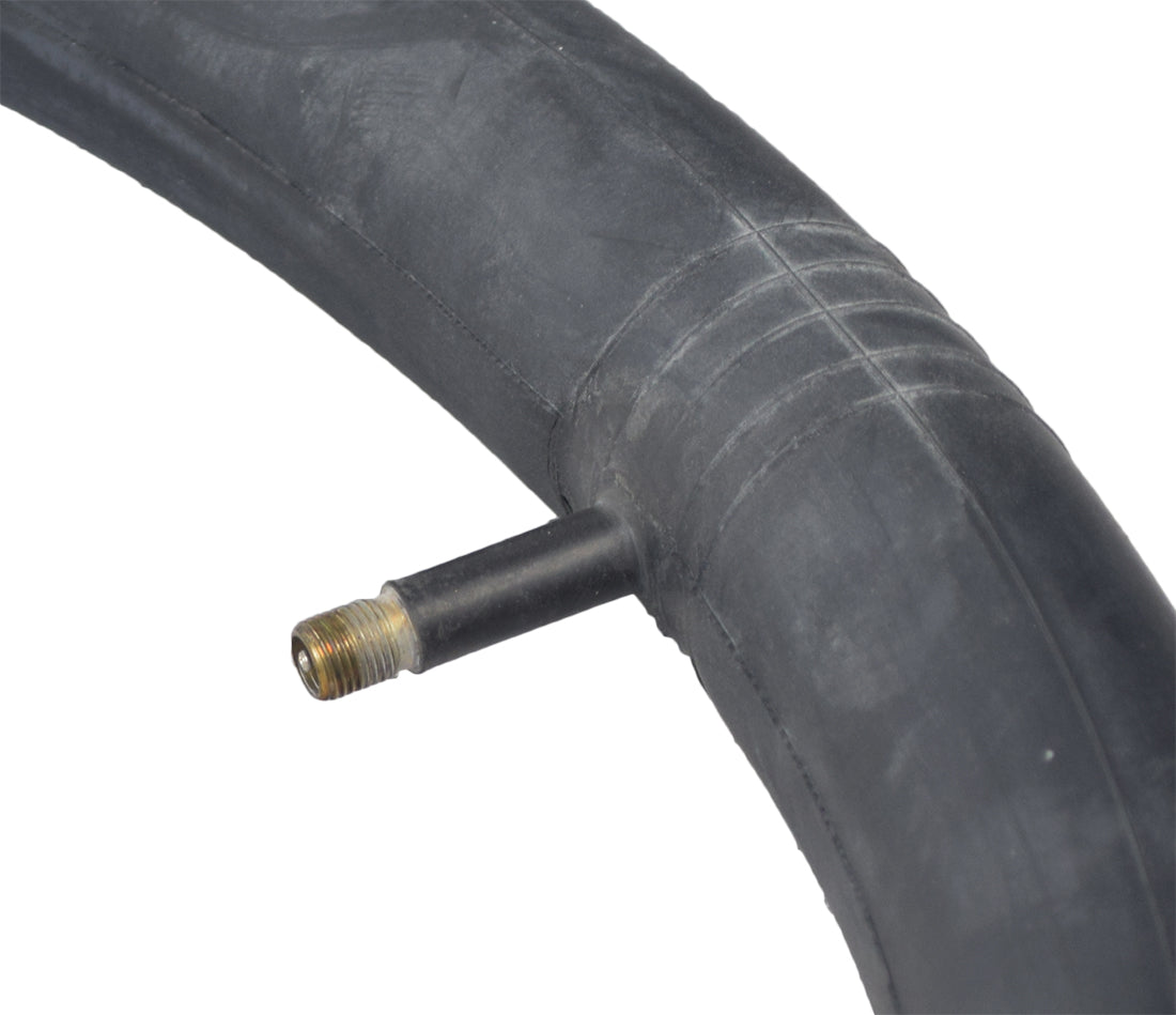 26x2 Bicycle Inner Tube for the Schwinn Meridian 26 Trike, featuring a black rubber tube with a straight Schrader valve, ideal for replacing old pneumatic tubes on adult trikes.