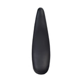 Retro Banana Polo Saddle Seat for Bikes & Scooters, featuring a black plastic body with a white cap, ideal for vintage and classic bike restoration projects.