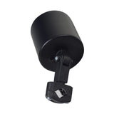 Kroozer Cups Kroozie XL Black Cup Holder for Bikes & Scooters, featuring a black cylindrical design with a robust handle, ideal for holding various drink sizes up to 42 oz.