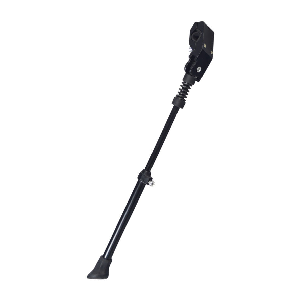 Cavalletto Per Bici Regolabile In Lega 16-20 Pollici | Nero Con Contropiastra | Supporto Parcheggio - Foto 4