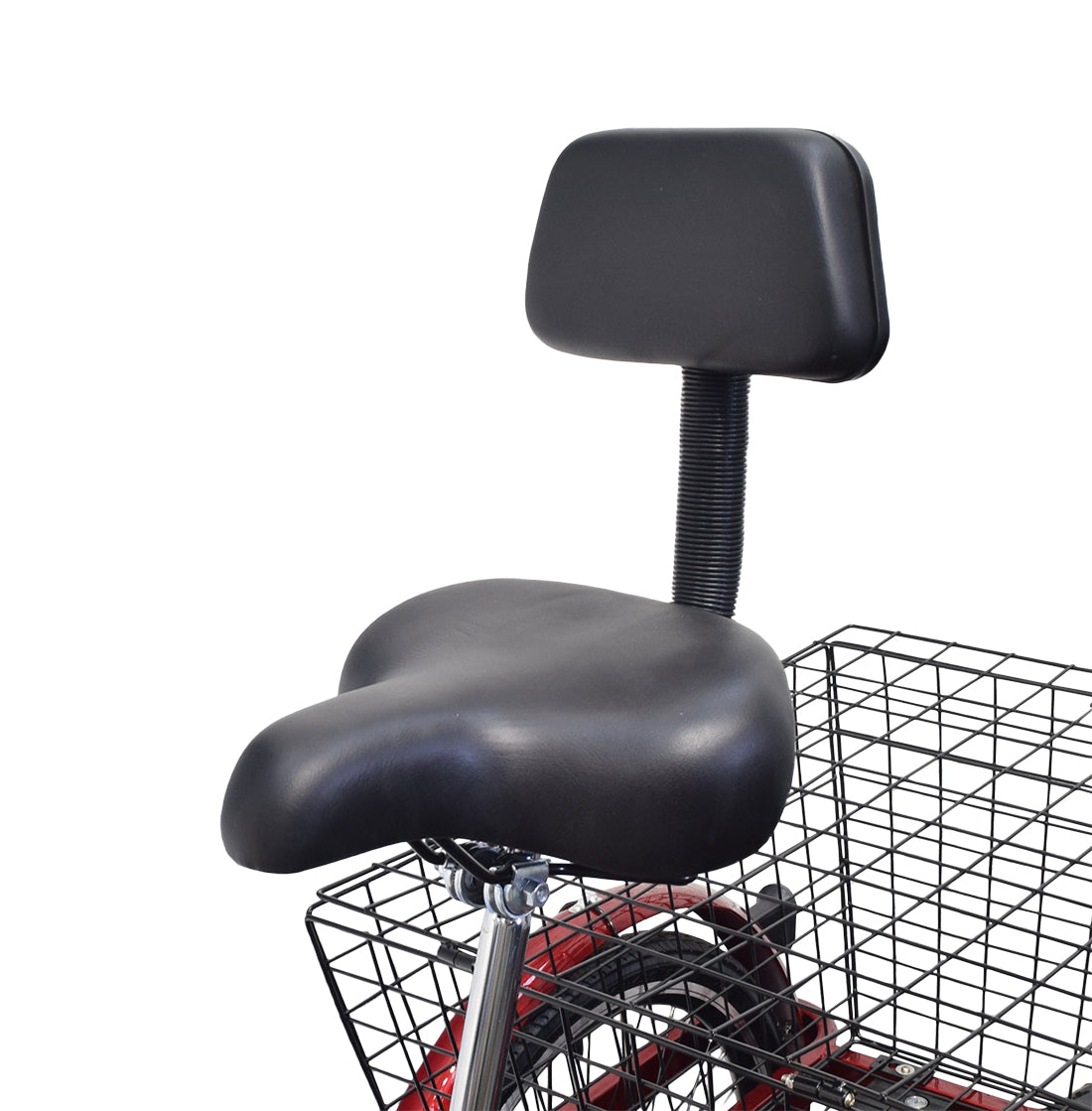 Deluxe Comfort Bike Saddle Seat with Backrest for the Schwinn Meridian Monster Scooter Parts