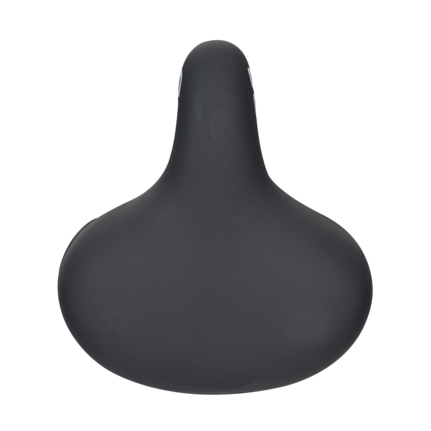 Cloud-9 Support XL Saddle/Seat, a black bike seat with white piping, features multi-stage foam, dual coil suspension, and durable corner guards, designed for cruiser-style bikes.