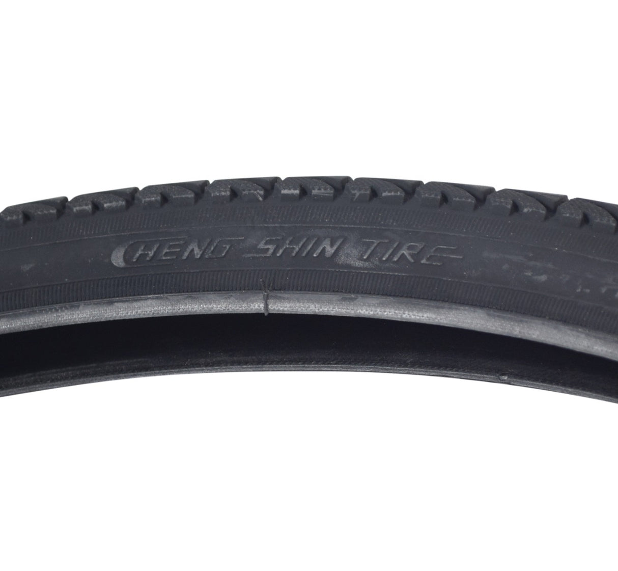 24x1.75 Street CST1446 Bicycle Tire featuring a smooth rolling center, micro tread shoulders, and directional water evacuating lines.