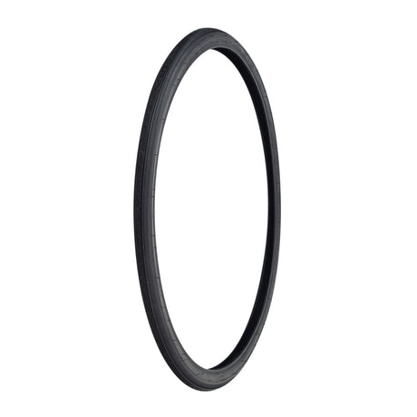 26x1-3/8 Road Raised Center Bicycle Tire featuring a raised center for low rolling resistance, shown in a close-up view against a plain background.