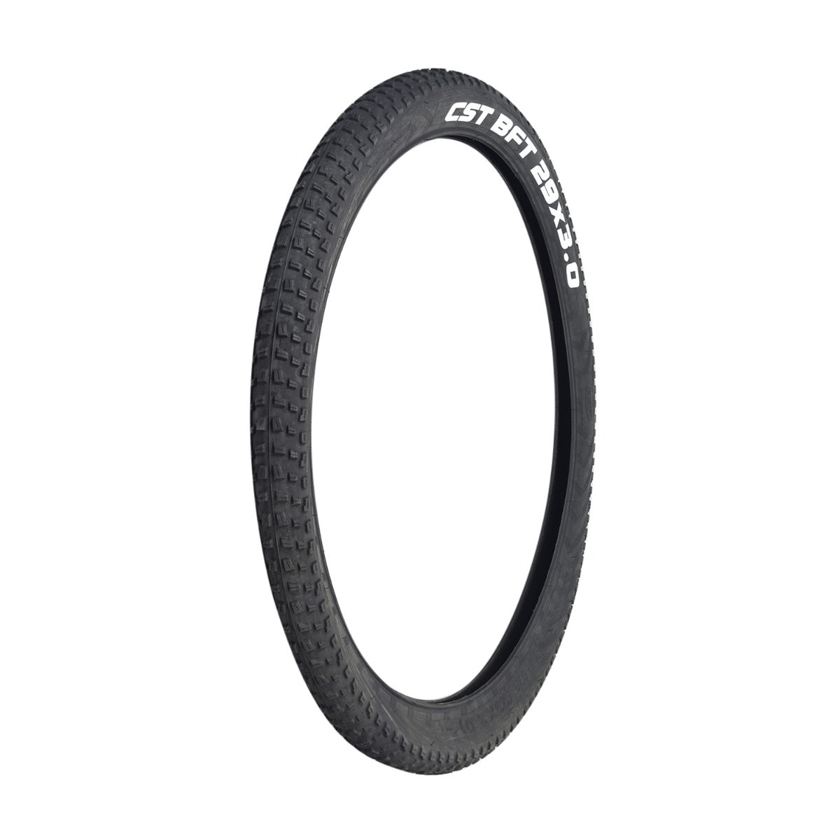 29x3.0 BFT+ Bicycle Tire featuring meaty center and side knobs, high-volume casing, and tread pattern designed for aggressive all-mountain or freeride use, offering excellent cornering and braking traction.