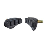 45 mm Brake Pads for the Mongoose Expo Freestyle Scooter (Set of 2) shown in close-up, highlighting the black rubber pads designed for front or rear brake calipers.