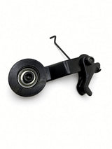 Side view of the Hiboy DK1 chain tensioner arm and roller