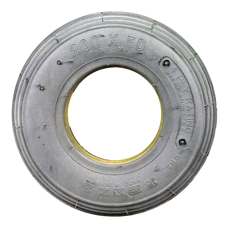 8"x2" (200x50) FoamFilled Mobility Tire with K301 Ribbed Tread