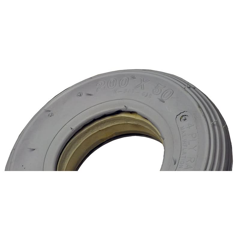 8"x2" (200x50) FoamFilled Mobility Tire with K301 Ribbed Tread