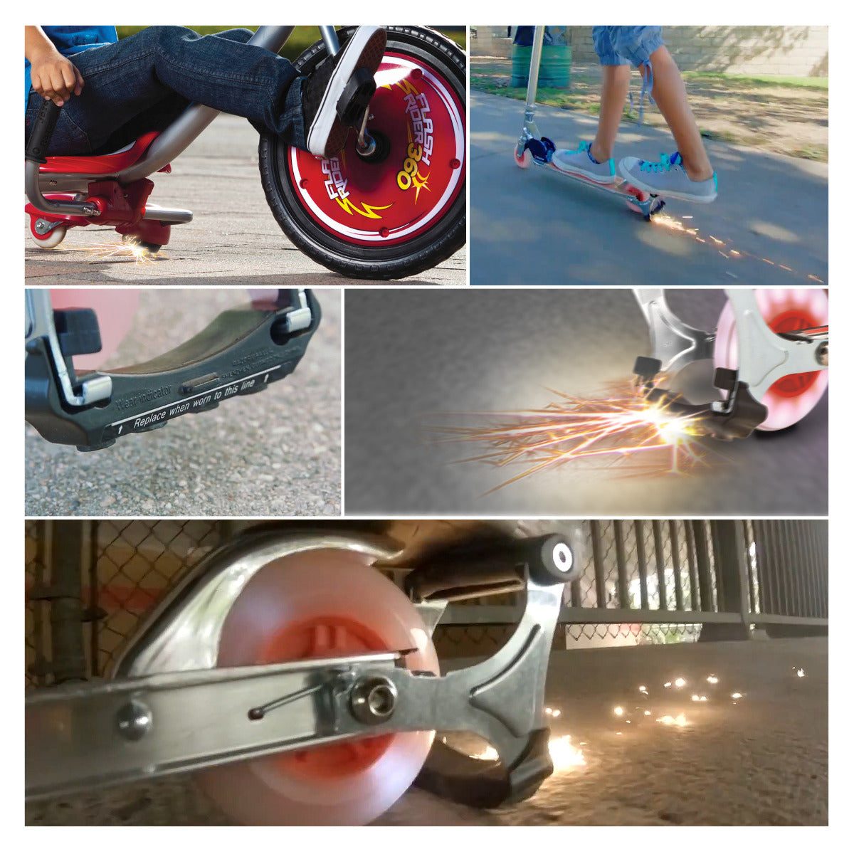 Replacement Spark Cartridges for the Razor eSpark, FlashRider 360, & Spark Kick Scooters, shown in a 2-pack, ready to keep your scooter sparkling with vibrant effects.