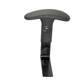 Left Armrest Pad for the Drive Denali (2900) Power Chair, shown attached to a metal bracket with visible screws, designed specifically for the left side assembly. Bracket not included.