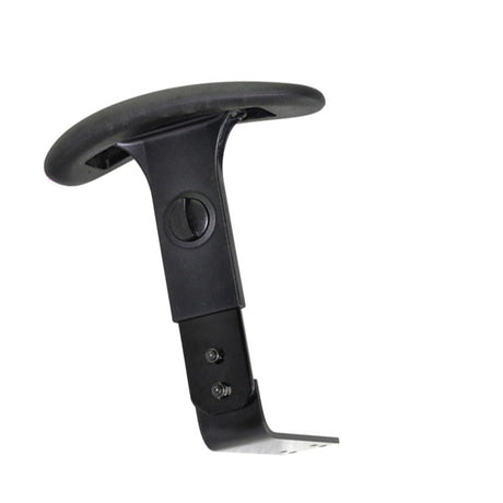 Left Armrest Pad for the Drive Denali (2900) Power Chair, shown attached to the bracket; pad is longer, specifically for left side assembly, not compatible with joystick controller armrest.