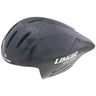 Speed Demon Time Trial Bike & Scooter Helmet featuring a sleek black design with white text, engineered for professional cyclists. Offers 15 air vents and advanced fit system for ultimate aerodynamics and comfort.