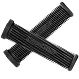 130 mm Charger Grips for Bikes & Scooters featuring a close-up of the black handlebar grips with a unique pattern for enhanced comfort and durability.