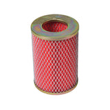 Canister Air Filter Element for 150cc GY6 Go-Karts & Scooters - A close-up of the cylindrical air filter with a central hole, designed to prevent dust from entering the engine for better performance.