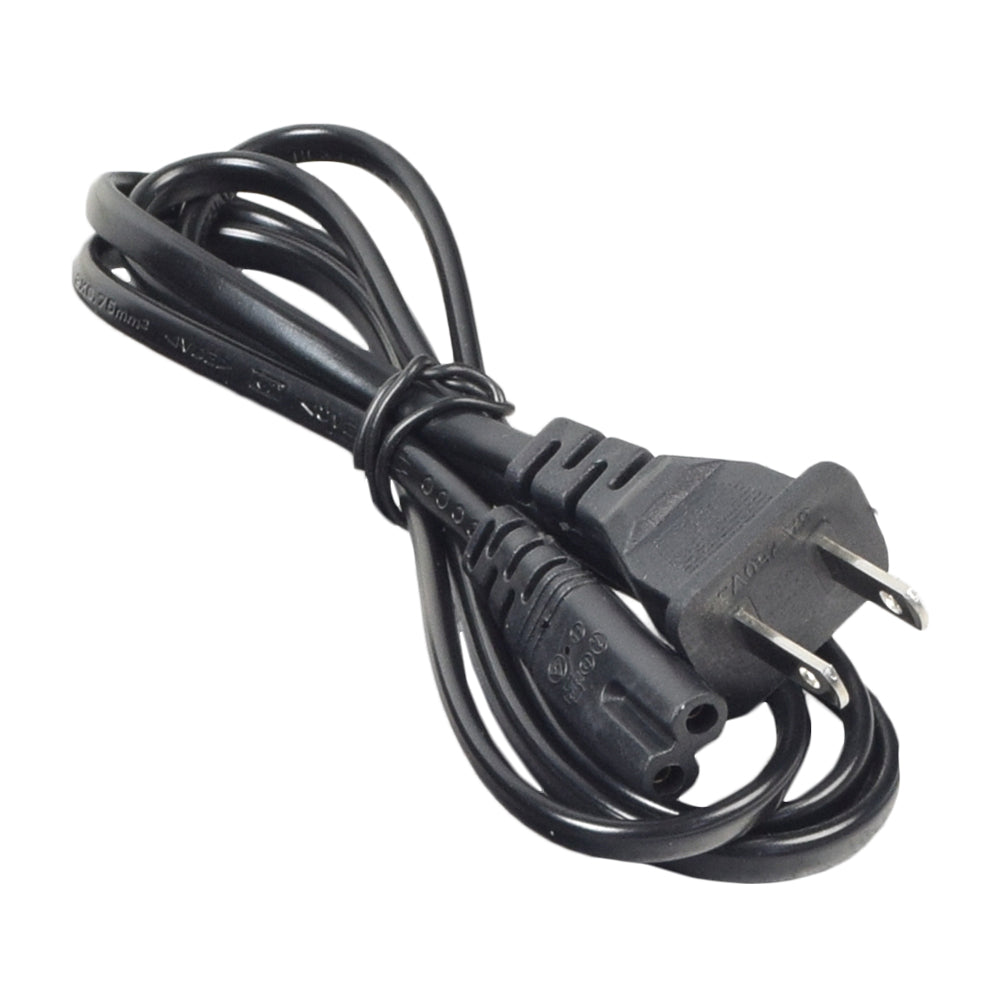 42 Volt Coaxial Battery Charger for the Xiaomi Mi M365 electric scooter, featuring a black power cord with a cylindrical coaxial plug and LED indicators for charging status.