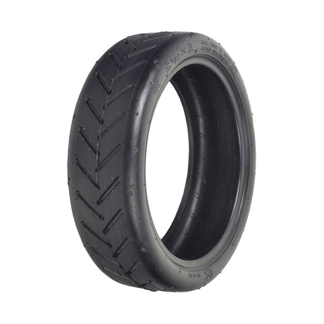 8-1/2x 2 Pneumatic Tire for the Xiaomi Mi M365, featuring a shallow groove tread, designed for smooth rides on hard pavement. Ideal for reducing bumps and vibrations.