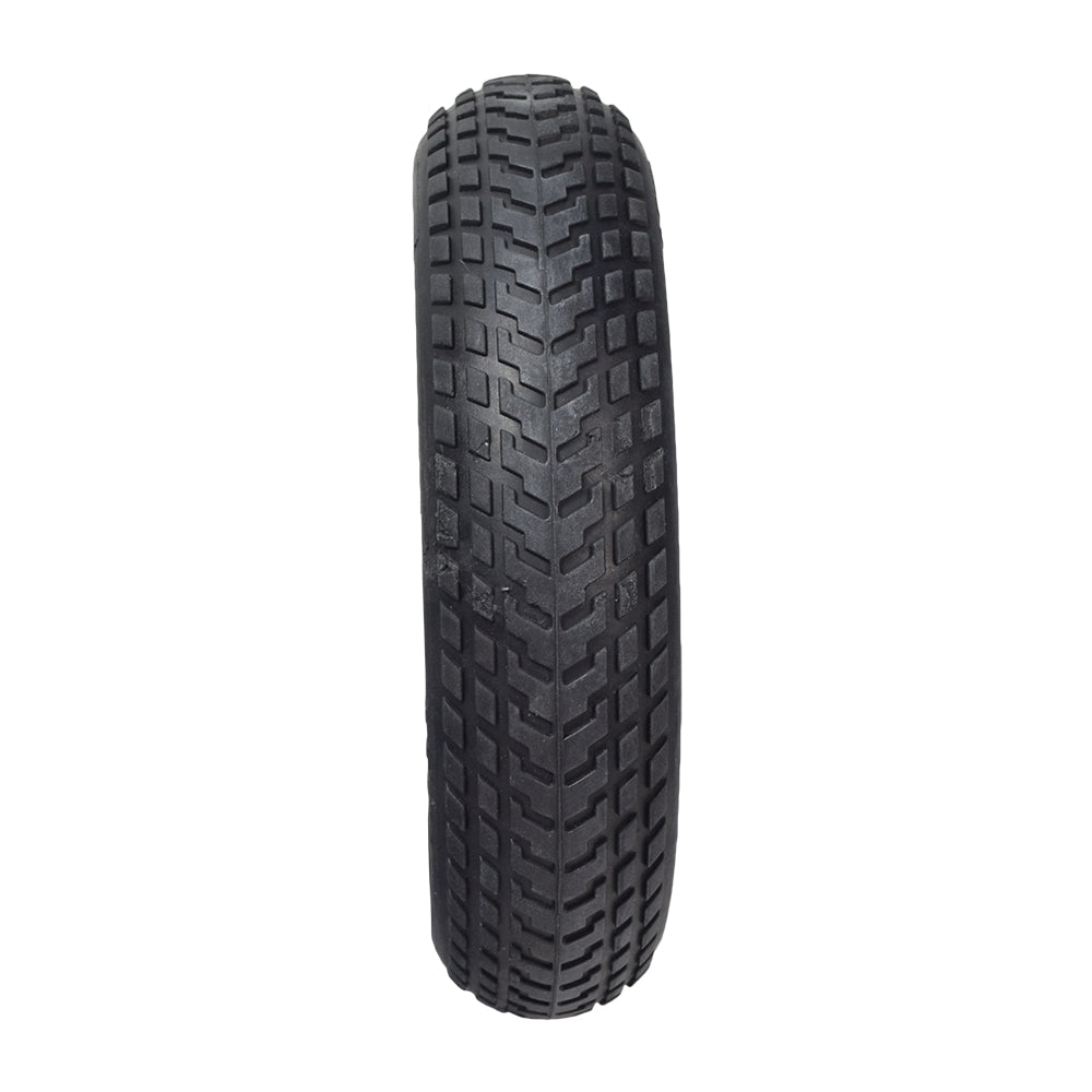 8.5x20 Shock Absorber Solid Tire for Hiboy® S2 & S2R Electric Scooters, showcasing a close-up of its unique tread pattern designed for enhanced shock absorption and smoother rides.