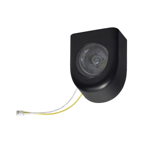 Headlight for the Xiaomi Mi M365 electric scooter, shown as a black device with white wires and a round light, part of the console assembly with a 4 2-wire harness.