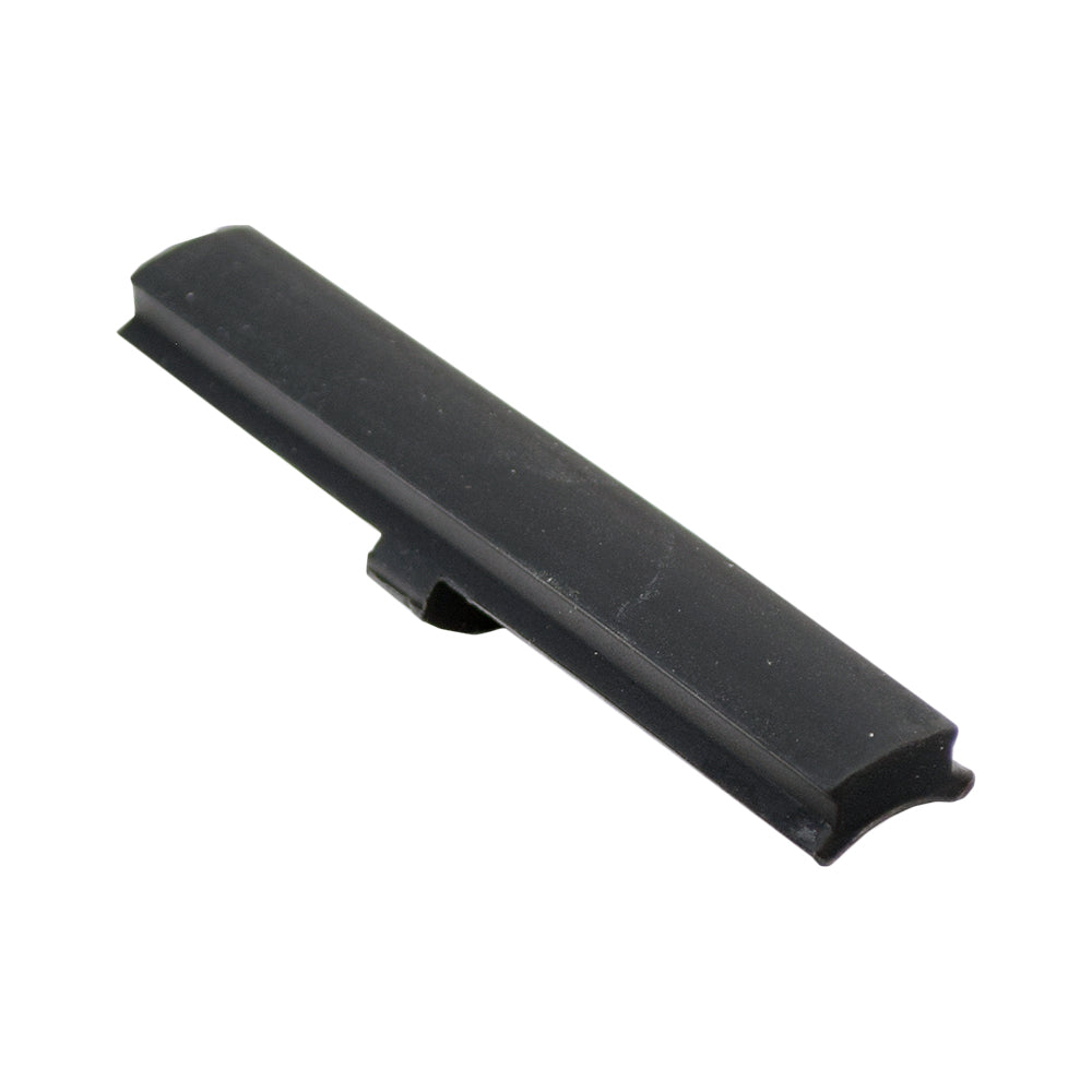 Handlebar Cable Protective Silicon Plug for Xiaomi Mi M365, a black rectangular silicon plug designed for the scooter's handlebar cables, ensuring protection and durability.